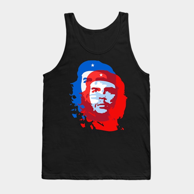 Che Guevara Rebel Cuban Guerrilla Revolution T-Shirt Tank Top by HiDearPrint